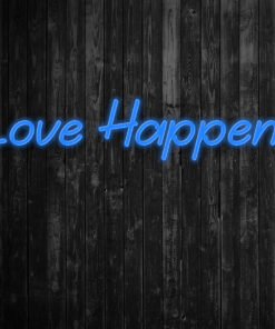 Love Happens Neon Sign