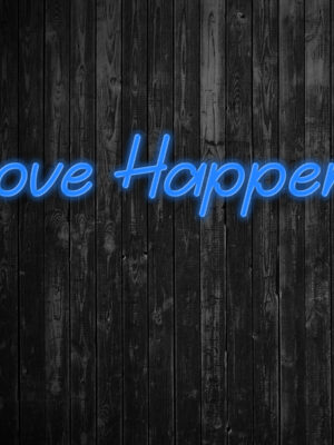 Love Happens Neon Sign