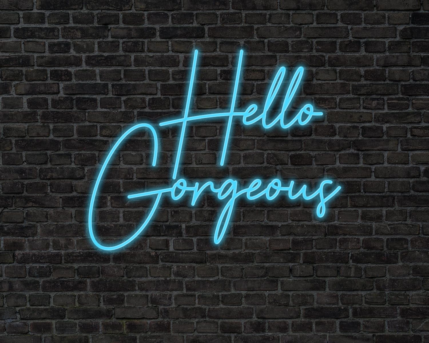 Hello Gorgeous Neon Sign - Image 3