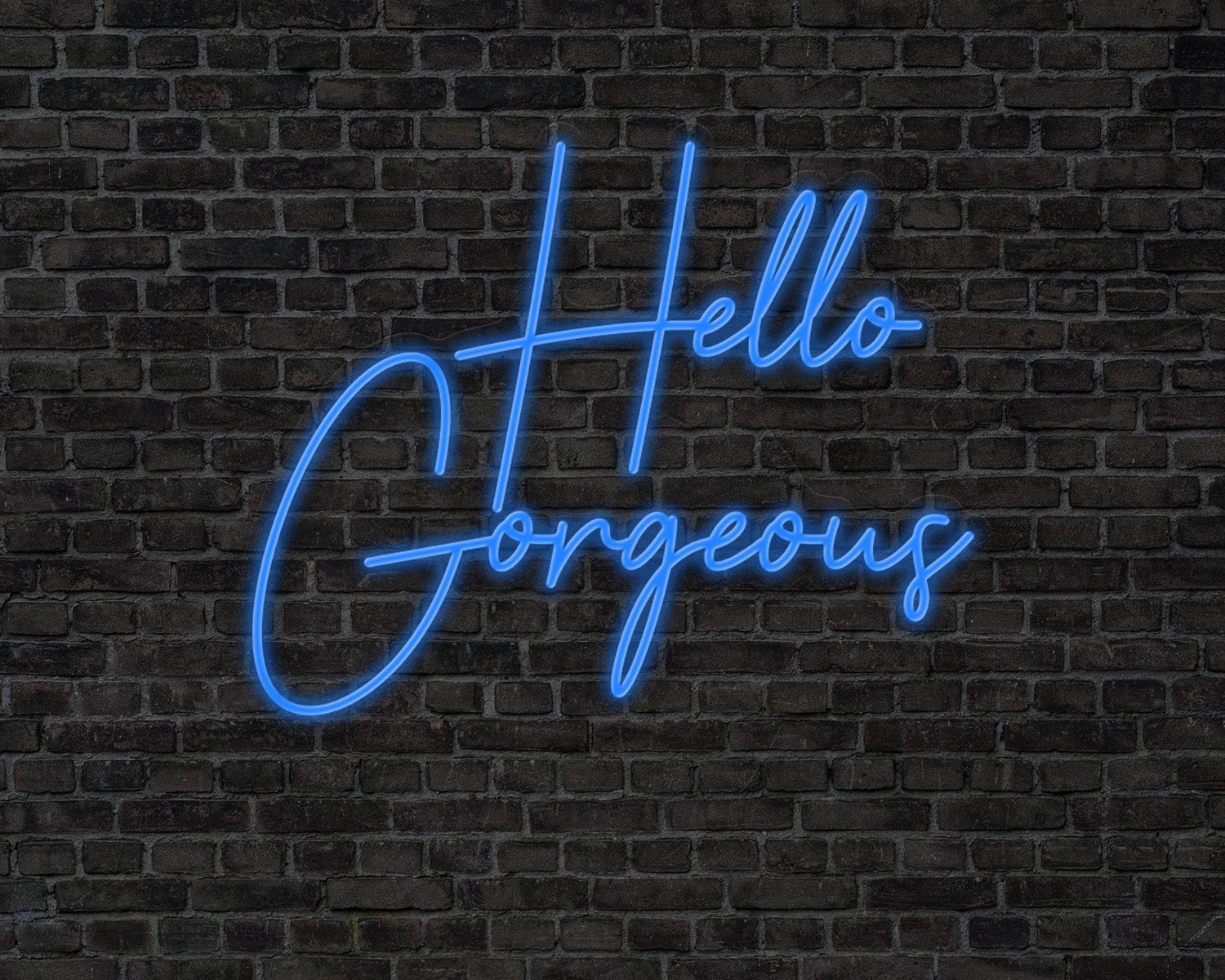 Hello Gorgeous Neon Sign - Image 8