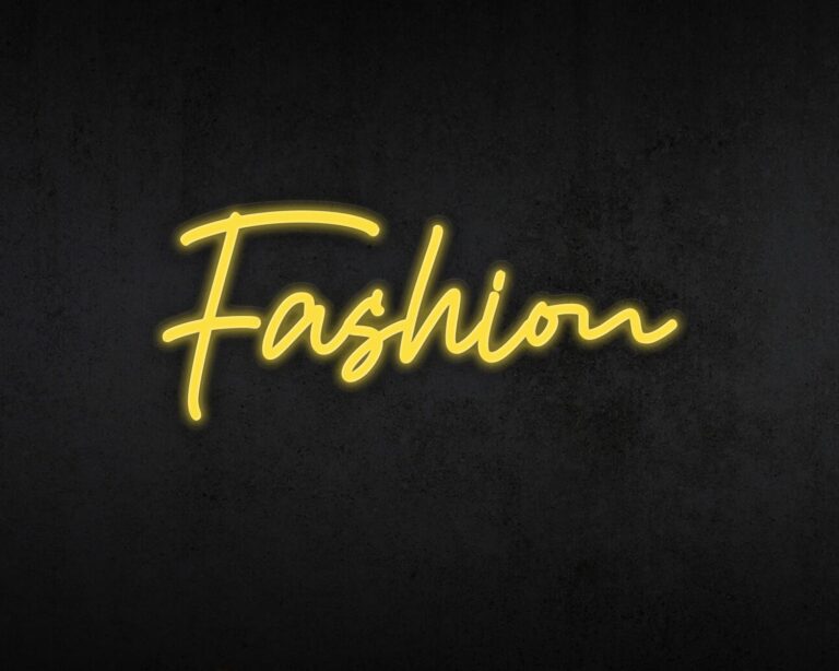 Fashion Neon Sign