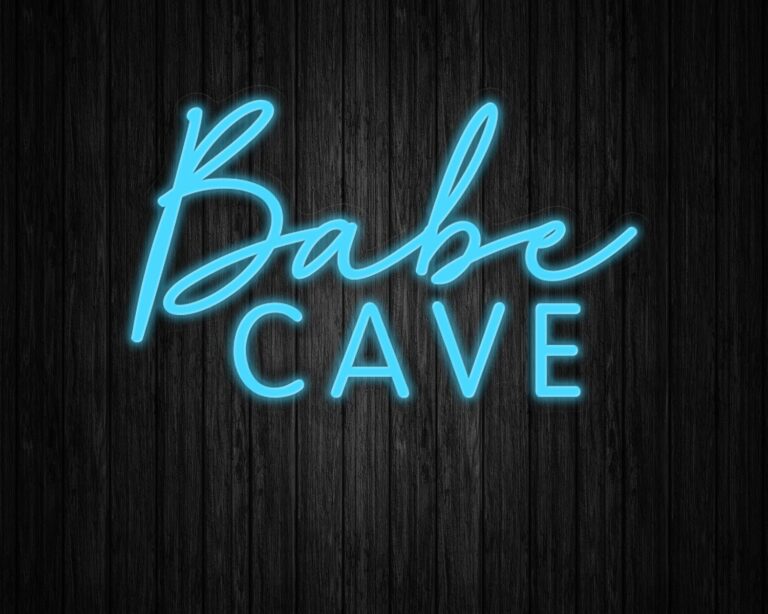 Babe Cave Neon Sign