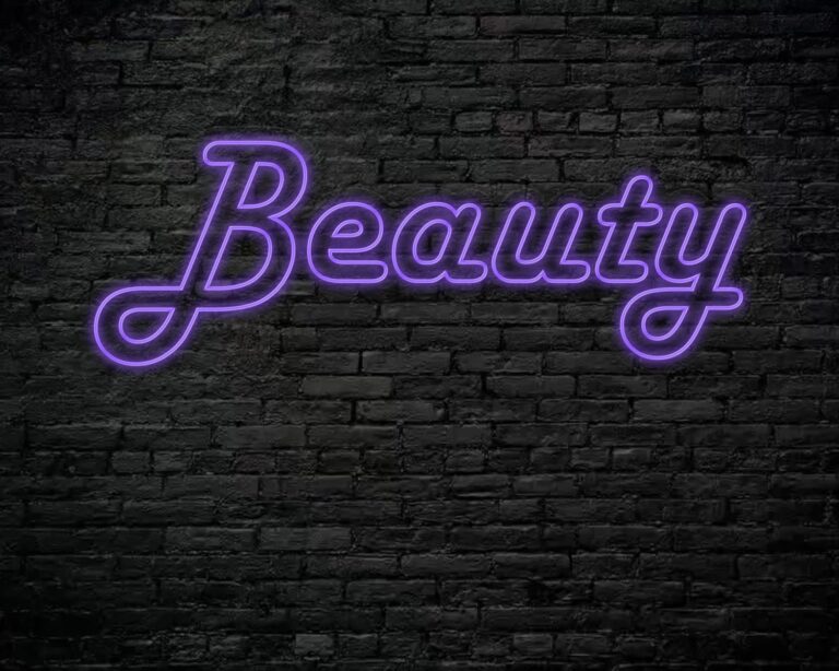 Beauty Neon Sign