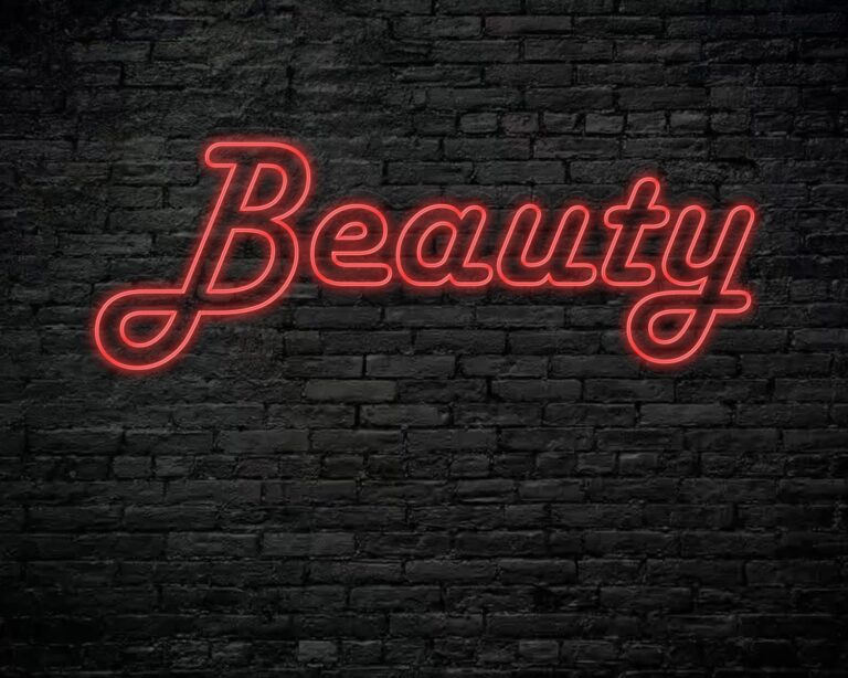 Beauty Neon Sign