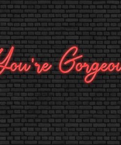 You're Gorgeous Neon Sign