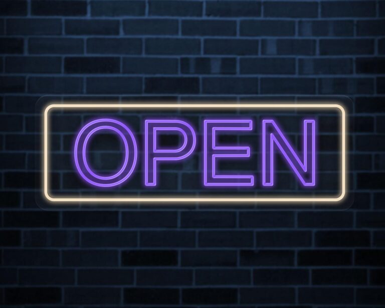 OPEN Neon Sign