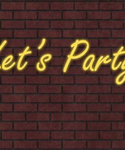 Lets Party Neon Sign