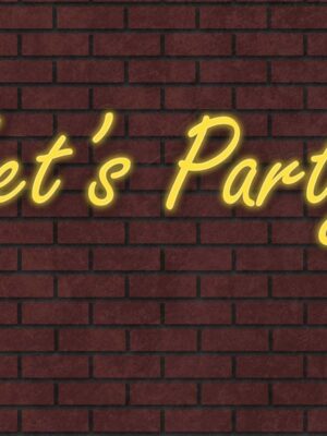 Lets Party Neon Sign