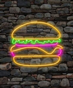 Burger Neon Sign