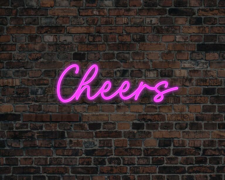 Cheers Neon Sign