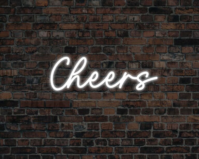 Cheers Neon Sign