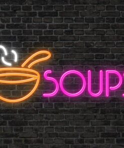 Soups Neon Sign