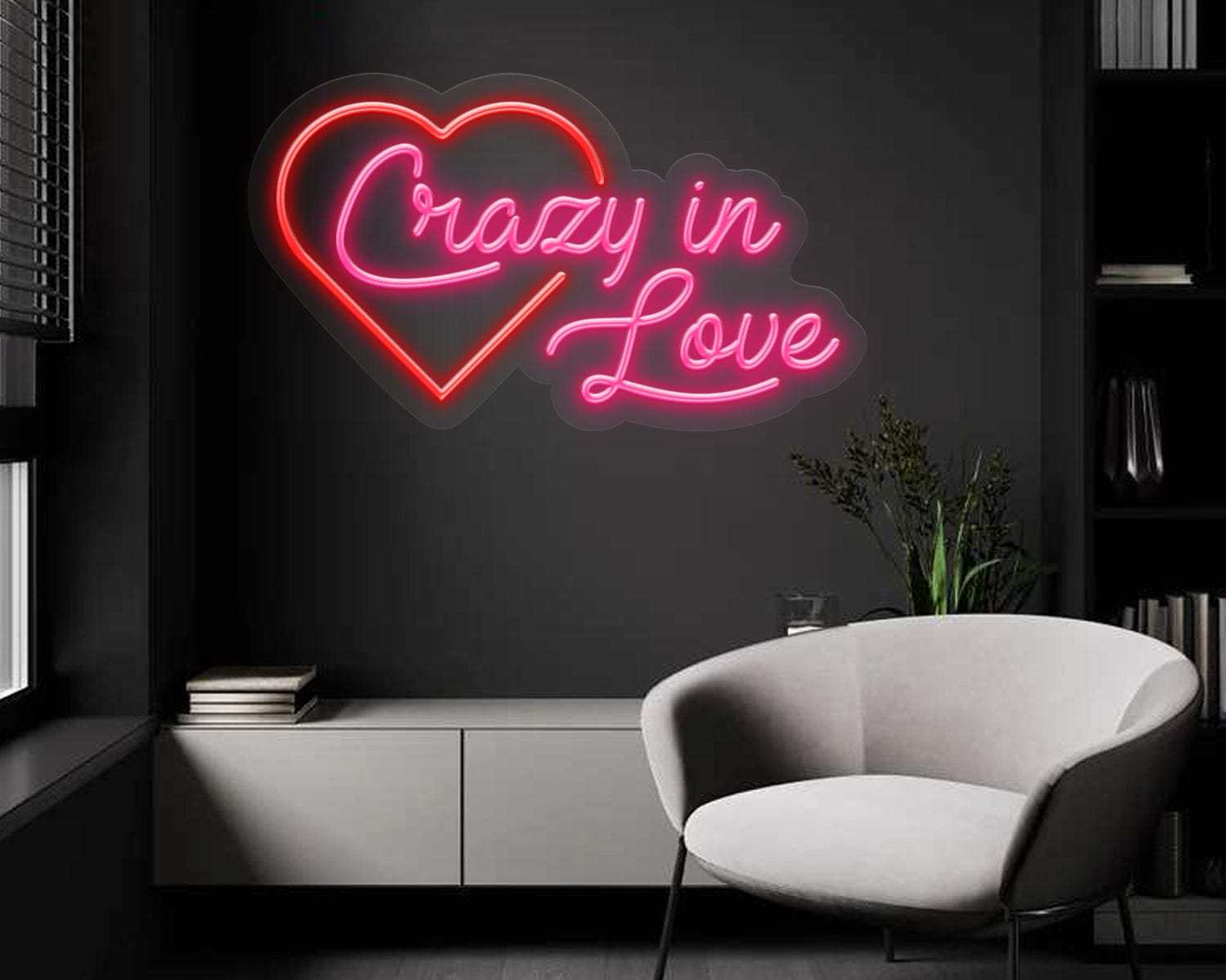 Crazy In Love Neon Sign - Image 2