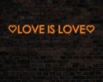 Love is Love Neon Sign