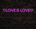 Love is Love Neon Sign