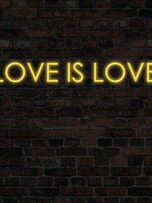 Love is Love Neon Sign