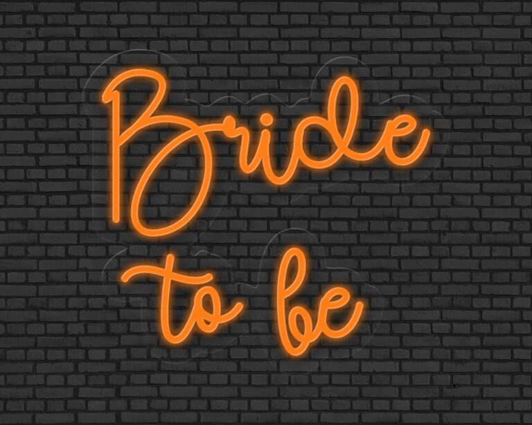 Bride to be Neon Sign
