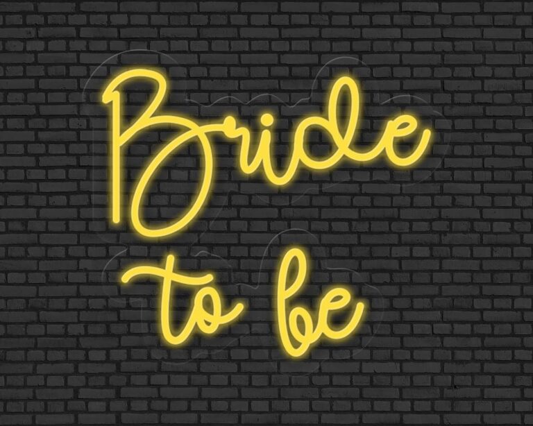 Bride to be Neon Sign