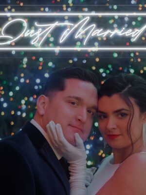 Just Married Neon Sign