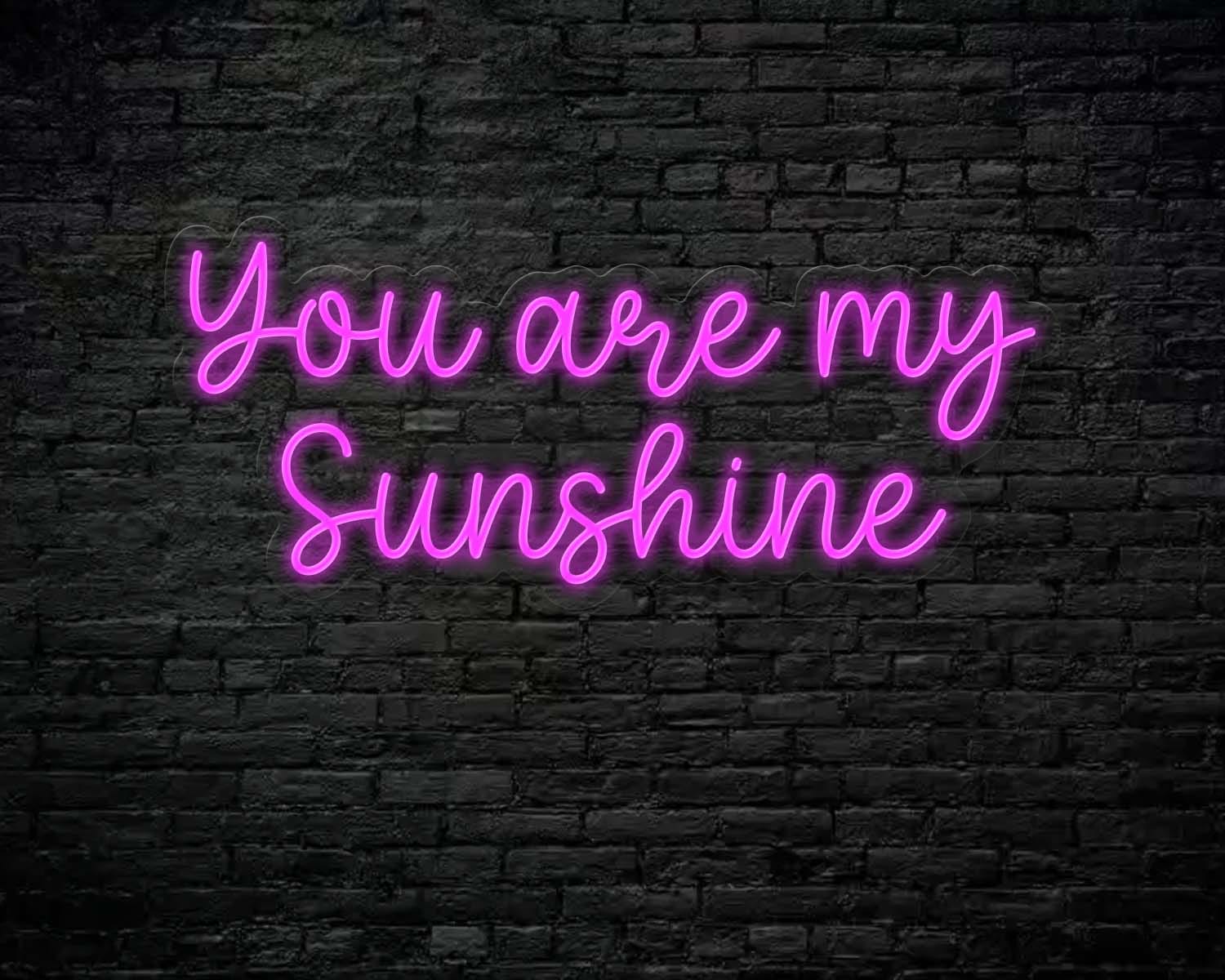 You are my sunshine Neon Sign - Image 6