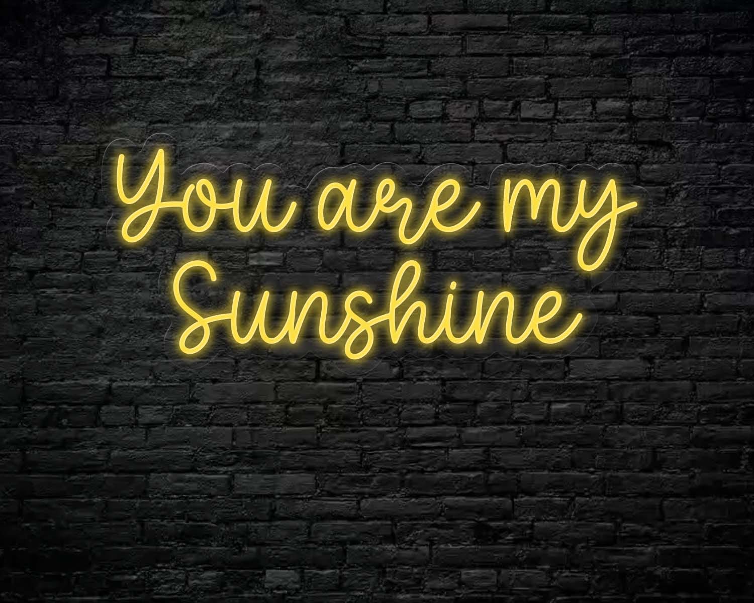 You are my sunshine Neon Sign