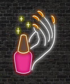 Handcare Neon Sign