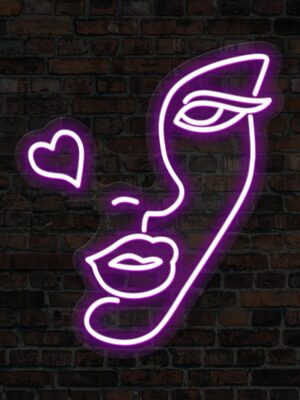 Cheeky Heart Neon Sign