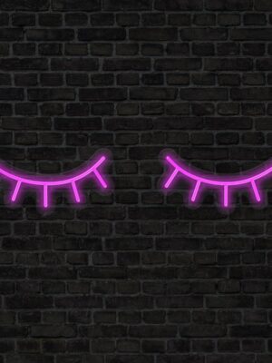 Lashes Beauty Neon Sign