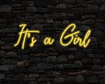 Its a Girl Neon Sign