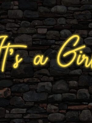 Its a Girl Neon Sign