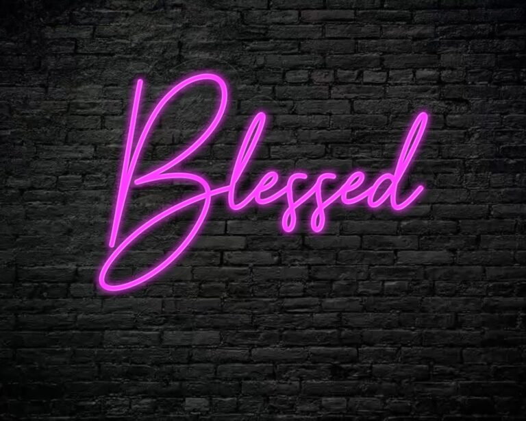 Blessed Neon Sign