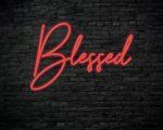 Blessed Neon Sign