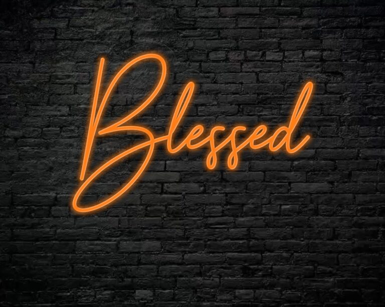 Blessed Neon Sign