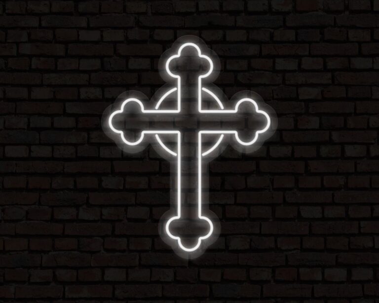Cross Neon Sign