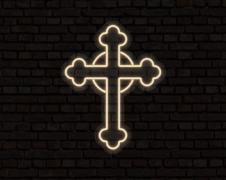 Cross Neon Sign