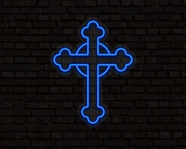 Cross Neon Sign