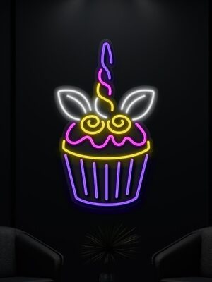 Cup Cake Neon Sign