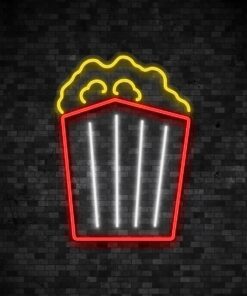 Popcorn Neon Sign