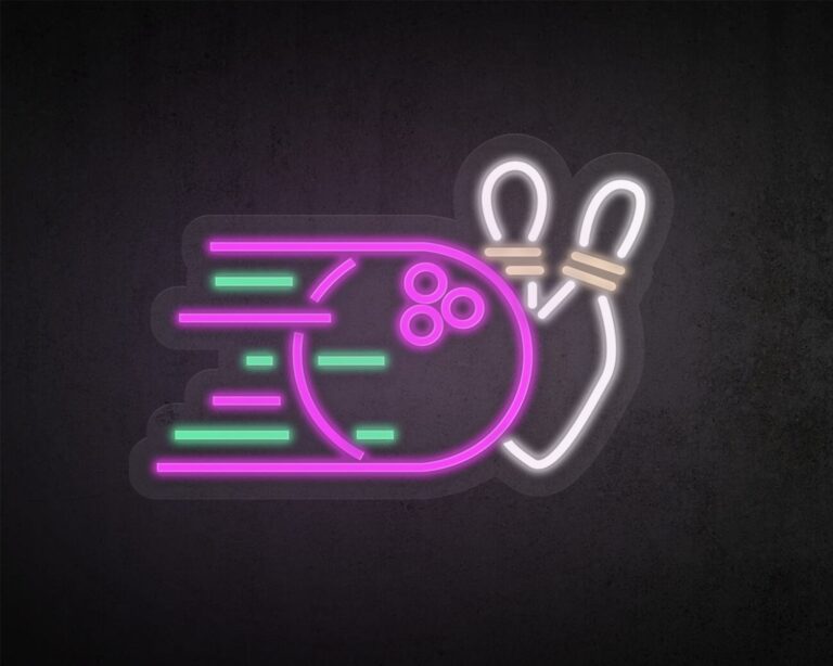 Bowling Neon Sign