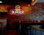 Burger Neon Sign