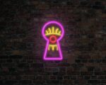 Keyhole Eyes Neon