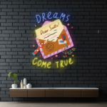 Dear Santa Letter Christmas Artwork Led Neon Sign