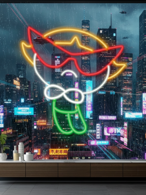 Powerpuff Girls Cartoon Led Neon Sign  kids Room Decor Sign