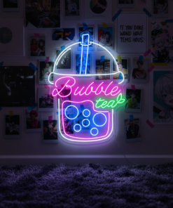 Boba Bubble Tea LED Neon Sign