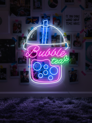 Boba Bubble Tea LED Neon Sign