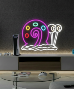 Snail Cartoon Led Neon Sign Gaming Room Decor Sign