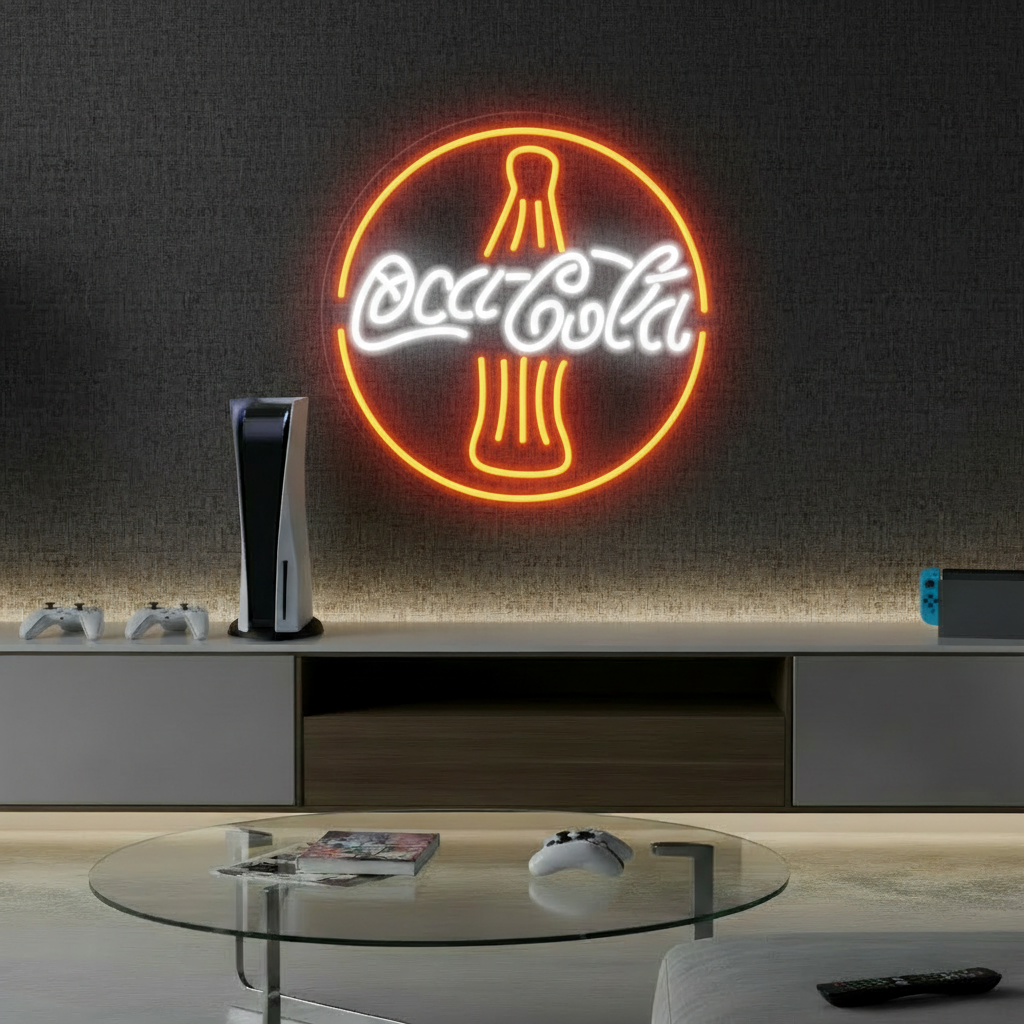 Coca Cola Bottle Led Neon Sign for Wall Decor - Image 4