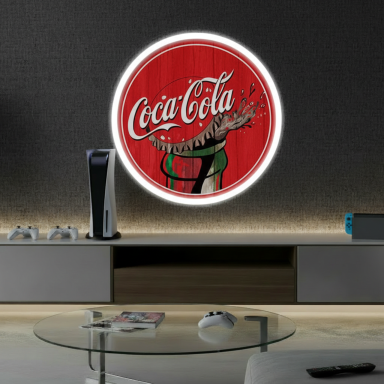 Coca Cola Led Neon Sign Shop Business Decor Sign
