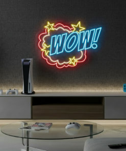 WOW Led Neon Sign