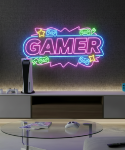 Alternative view of WOW Led Neon Sign